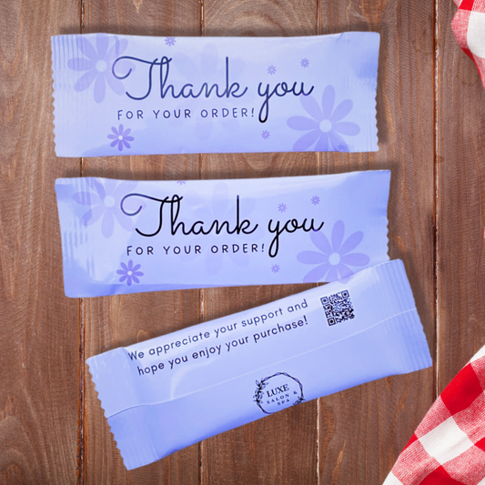 Personalized "Thank You" Chocolate Bars — Dozen (12pc)