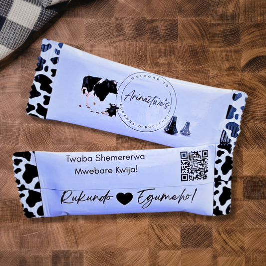 Personalized Kuhingira Chocolate Bars - Dozen (12pc)