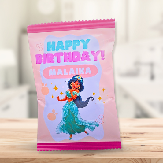 Personalized Kids' Birthday Chip Bags - Dozen (12pc, Unfilled)