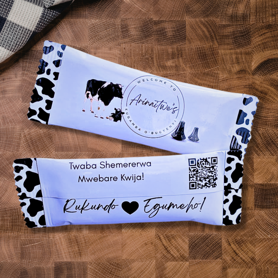Personalized Kuhingira Chocolate Bars  - Dozen (12pc)